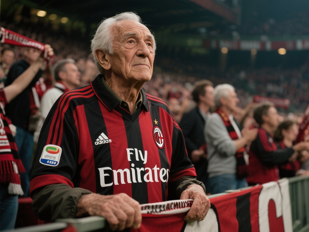 米兰体育电视剧:展现米兰球迷对球队的无限热爱 (米兰体育电视剧:深度展现米兰球迷对球队的狂热与热爱) 剧中有一个令人印象深刻的角色——一位年过六旬的老球