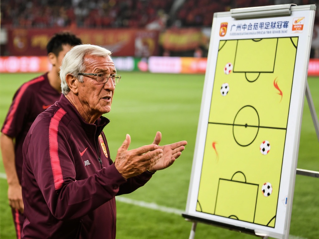 在谈到战术时，里皮表示，冠军球队必须拥有一套适合球