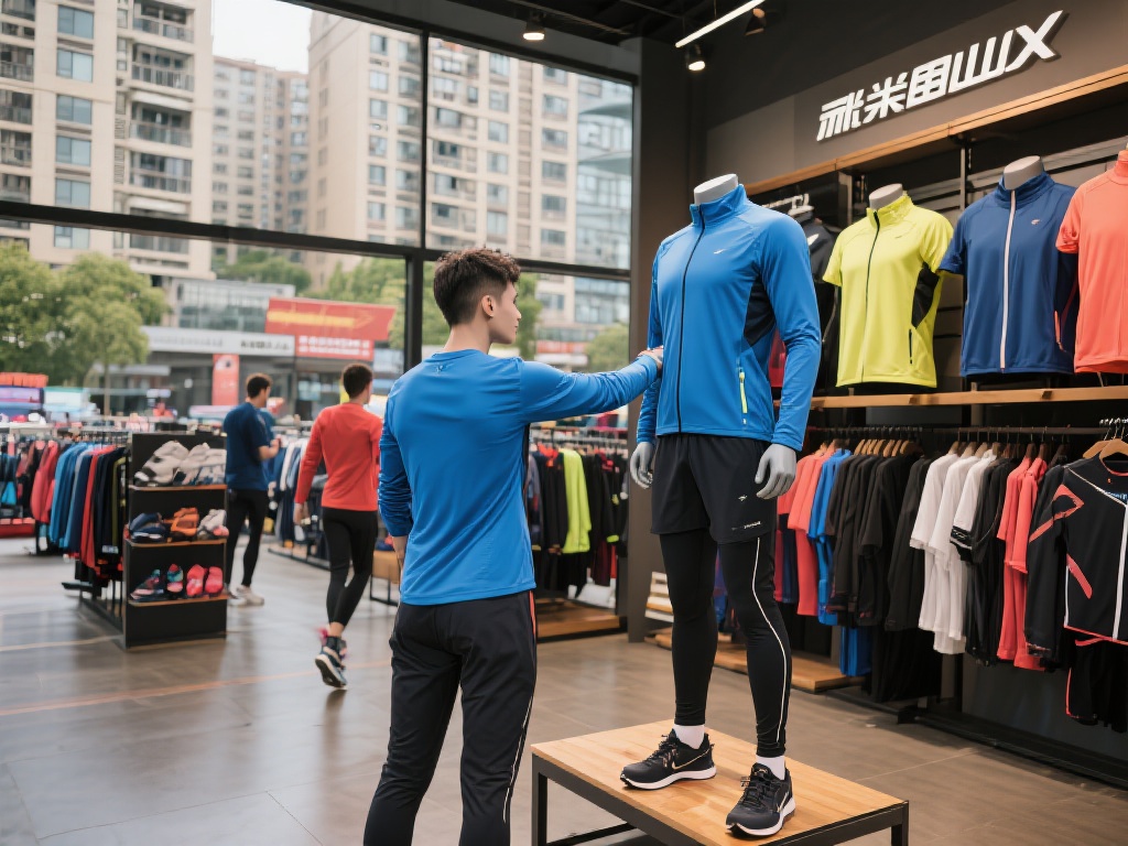 在米兰春天小区体育用品店选购高品质运动服装 (在米兰春天小区体育用品店选购高品质运动服装的体验与技巧) 其次是合身度。过紧或过松的服装都会影响运动效果,建