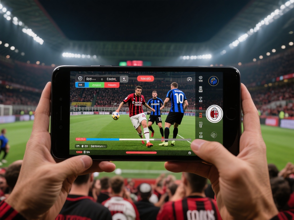 对于许多米兰球迷来说，现场观赛可能受到时间、地点甚