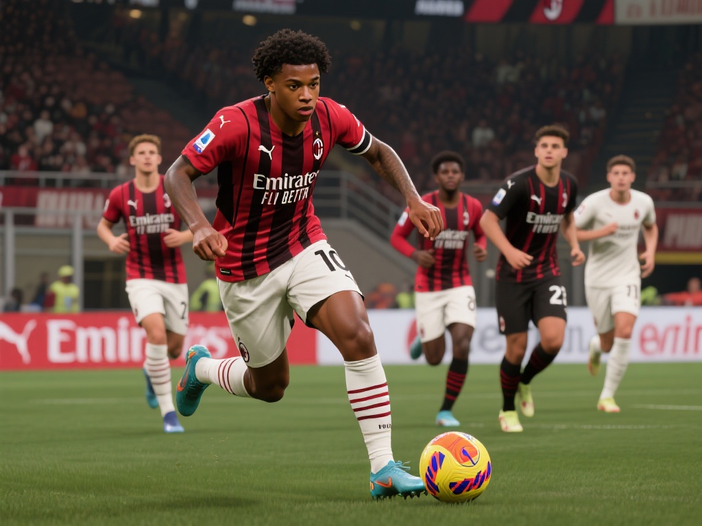 值得一提的是，现代米兰在虚拟体育中的锋线配置更加注