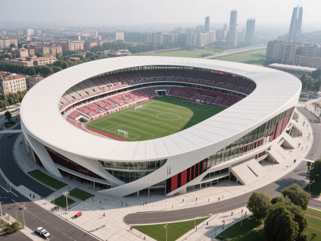 米兰体育馆介绍:从设计到功能的现代体育场典范 (米兰体育馆介绍:设计与功能的现代体育场典范之作) 在意大利的文化与足球之都米兰,有一座标志性的建筑不
