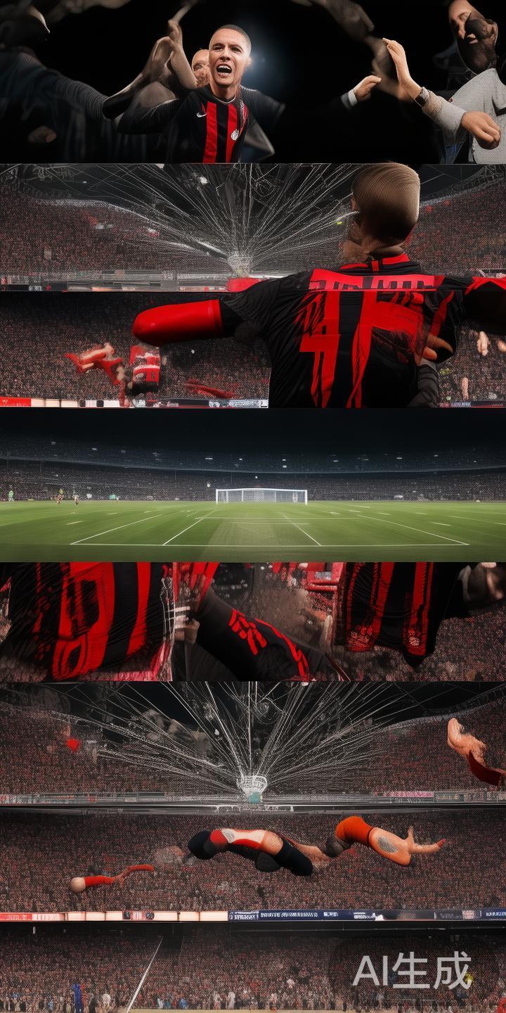 在2023年的一场比赛中，两队在场上火药味十足，比